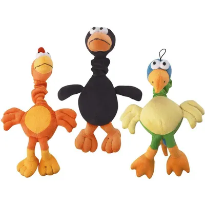 Toy Dog Chirpies W/Ic Chip Assorted - 14 in