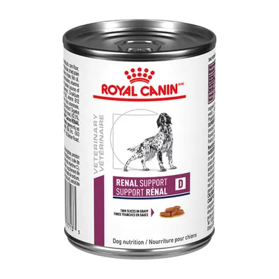 Canine RC Renal Support D Thin Slices In Gravy - 12 X 370 gm Cans