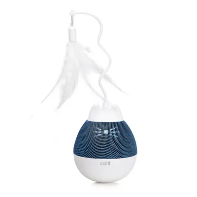 Catit Pixi Electronic Spinner - White & Blue