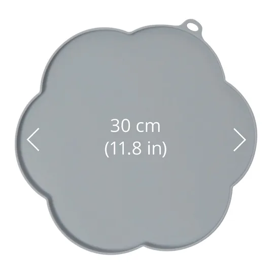 Catit Flower Placemat Grey - 30CM/11.8in
