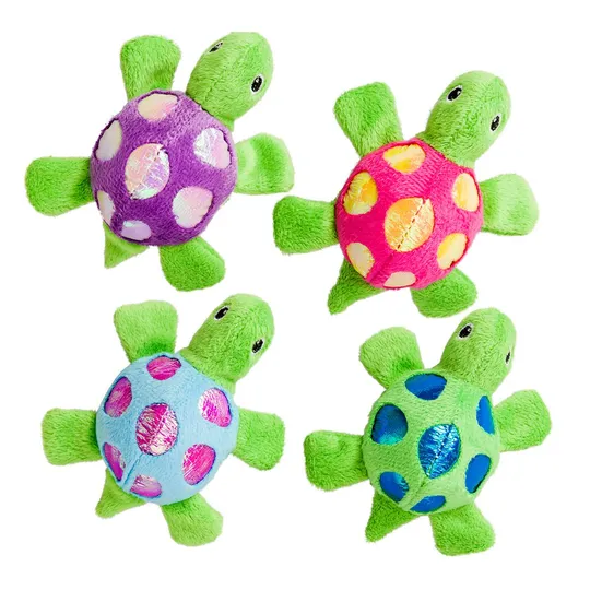 Spot Shimmer Glimmer Turtle with Catnip Assorted