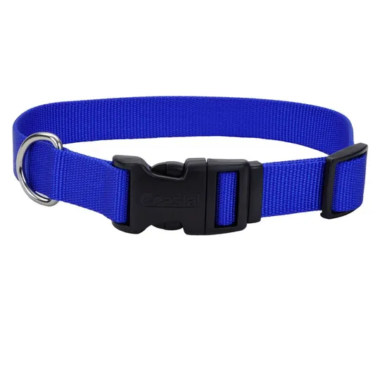Collar Canine Coastal Tuff Adj 10-14in X 5/8in - Blue