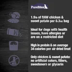 PureBites Canine Air Dried Chicken & Sweet Potato Jerky - thumbnail 4