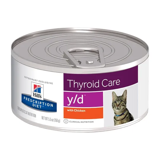 Feline Hills Yd Thyroid Care - 24 x 5.5 oz Cans