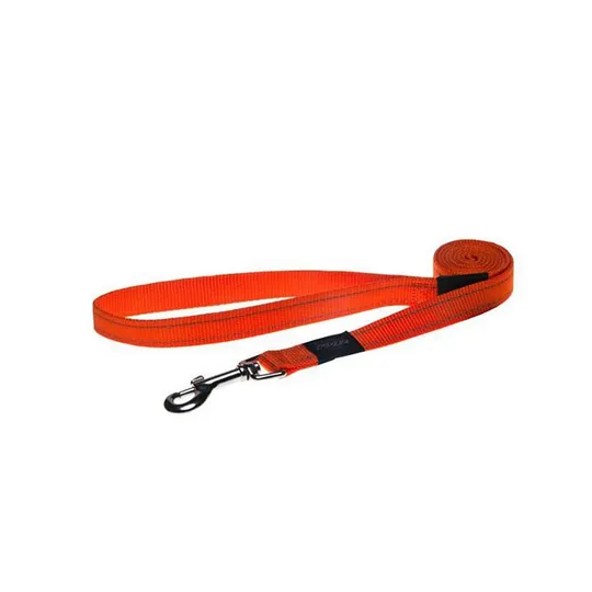Lead Canine Rogz Utility Lumberjack Orange - 1in X 6ft