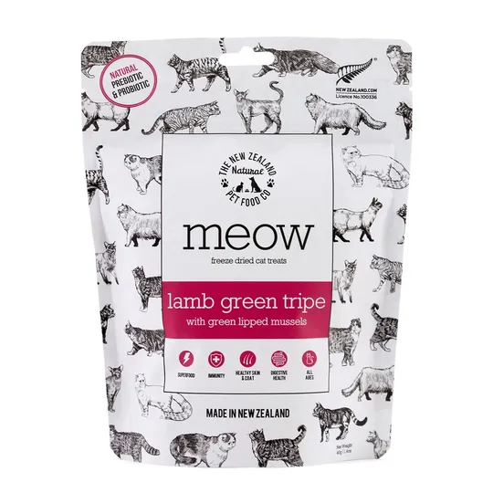Nz Natural Meow Lamb Green Tripe - 40 g/1.4 oz