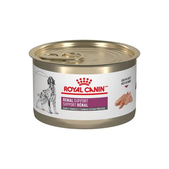 Canine RC Renal Support Early Consult Loaf - 24 X 150 gm Cans