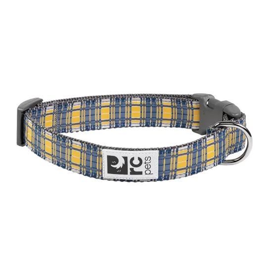 RC Clip Adjustable Marigold Plaid - 1in X 12in -20in
