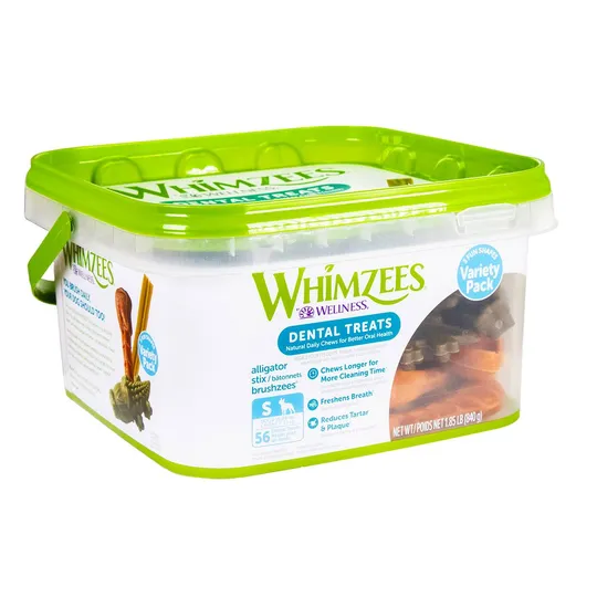 Whimzees Variety Pack Small - 56/Pc