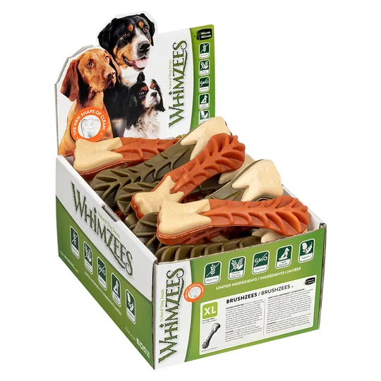 Whimzees Brusheez X Large Bulk - 18/Box