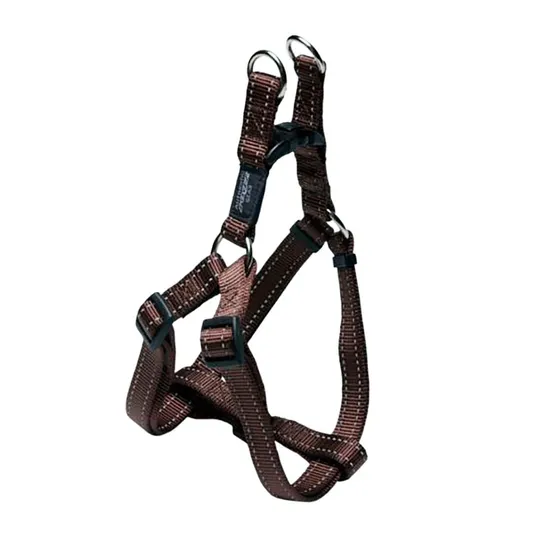 Harness Canine Rogz Utility Step In Harness Lumberjack Chocolate - X Large