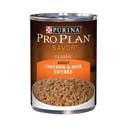 Pro Plan Adult Savor Chicken & Rice - 12 X 369Gm Cans
