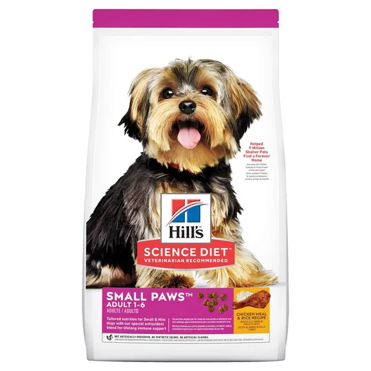 Canine Science Diet Small & Toy Breed - 4.5 lb / 2.04 kg