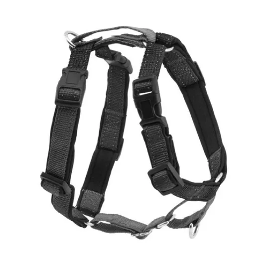 Harness And Car Restraint Canine Petsafe 3 In 1 Black - Large