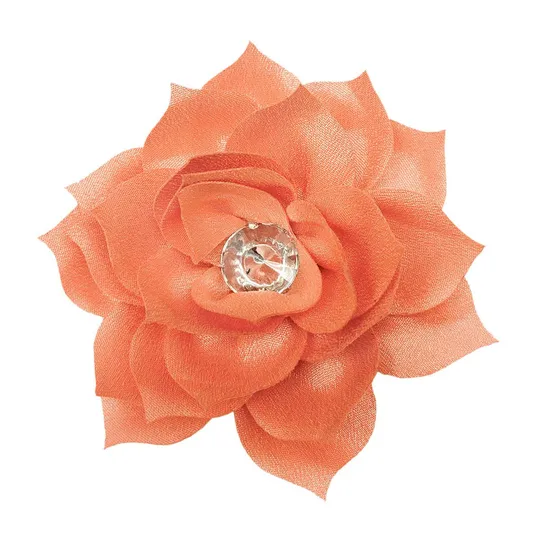 Canine Posie Neck Wear Coral - Medium/Large