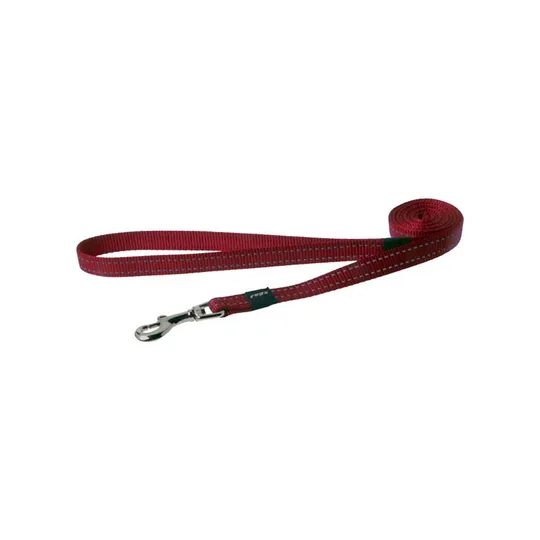 Lead Canine Rogz Utility Snake Red - 5/8in X 6ft
