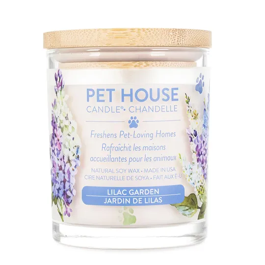 Candle Pet House One Fur All Lilac Garden - 8.5 oz