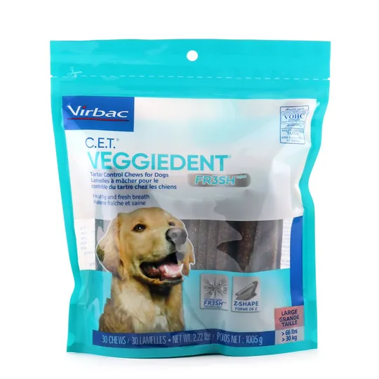 Cet Veggiedent Fr3 sh Tartar Chews Large - 30 s
