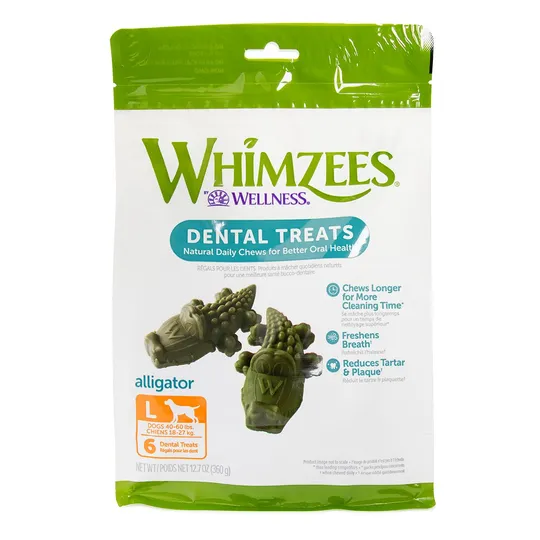 Whimzees Alligator Large - 6/Bag