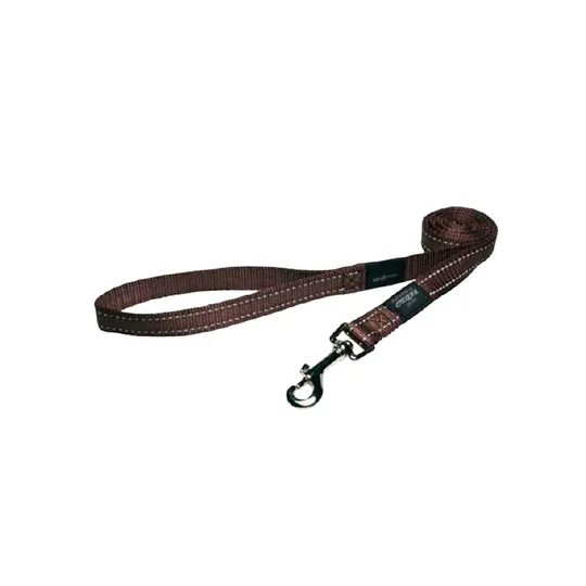 Lead Canine Rogz Utility Snake Chocolate - 5/8in X 6ft