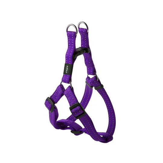 Harness Canine Rogz Utility Step In Harness Fanbelt Purple - Large