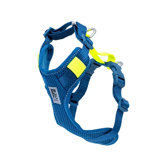 Harness Canine Rc Moto Control Artic Blue/Tennis - Small