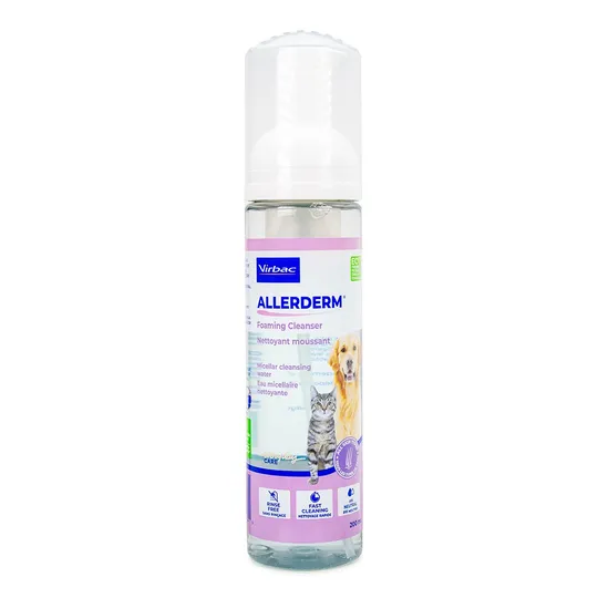 Allerderm Foaming Cleanser For Cats & Dogs - 200ML