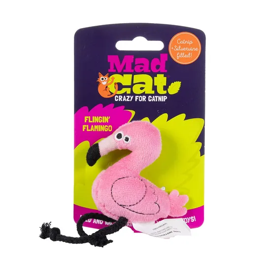 Mad Cat Flinging Flamingo