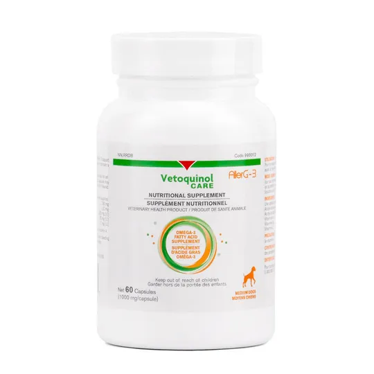 Allerg-3 Omega 3 Fatty Acid Supplement For Medium Dogs - 60's
