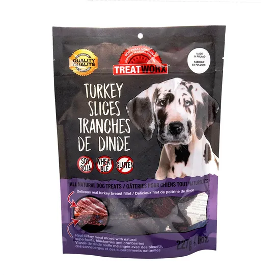 Treatworx Turkey Slices - 8 oz/227g