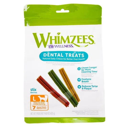 Whimzees Stixs Large - 7/Bag