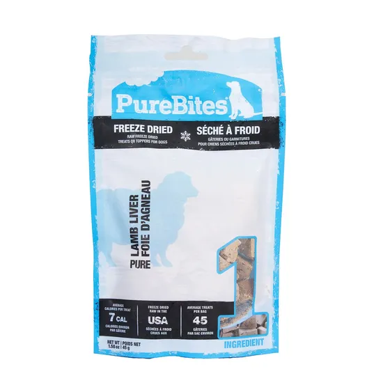 Purebites Canine Lamb Liver