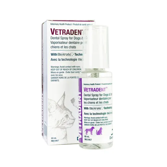 Vetradent Dental Spray for Dogs & Cats (Biotrate Technology)
