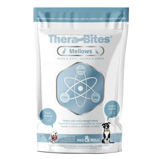 Therabites Mellows For Dogs And Cats - 30's