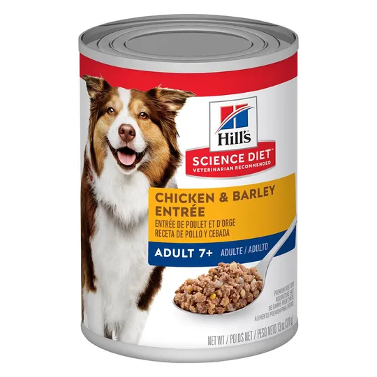 Canine Science Diet Senior Chicken - 12 X 370 gm Cans