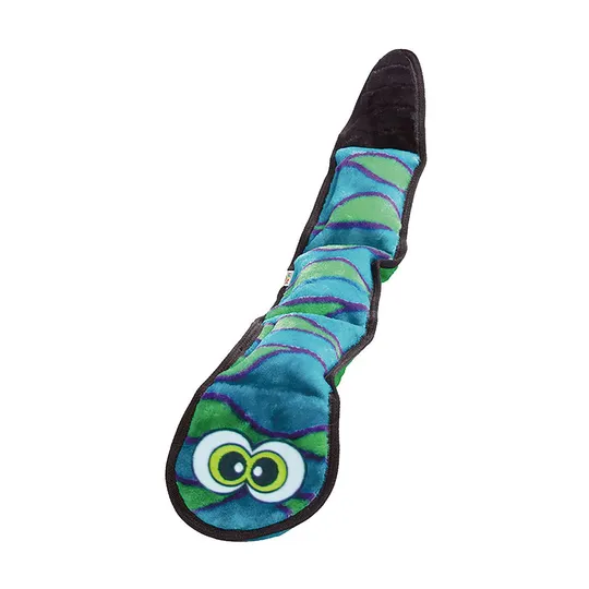 Oh Invincible Snake Blue/Green with 3 Squeakers