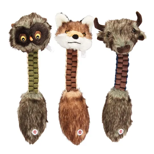 Furzz Braided Plush Toy Assorted - 13 in