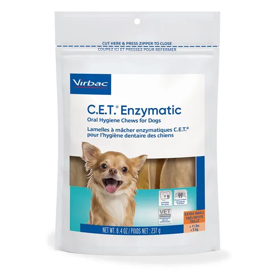 Cet Enzymatic Oral Hygiene Chews Extra Small - 237 g