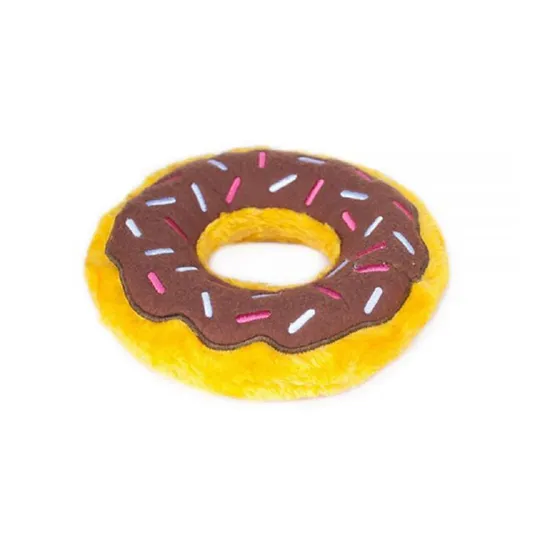 Zippypaws Donutz Stuffing Free - Chocolate
