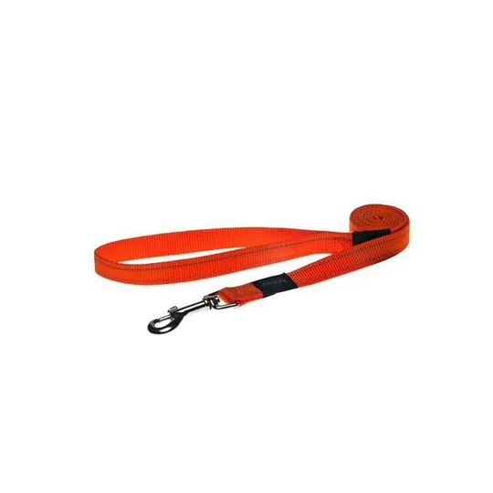 Lead Canine Rogz Utility Snake Orange - 5/8in X 6ft
