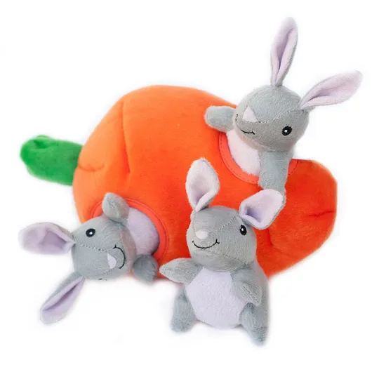 Zippypaws Burrows - Bunny'N Carrot