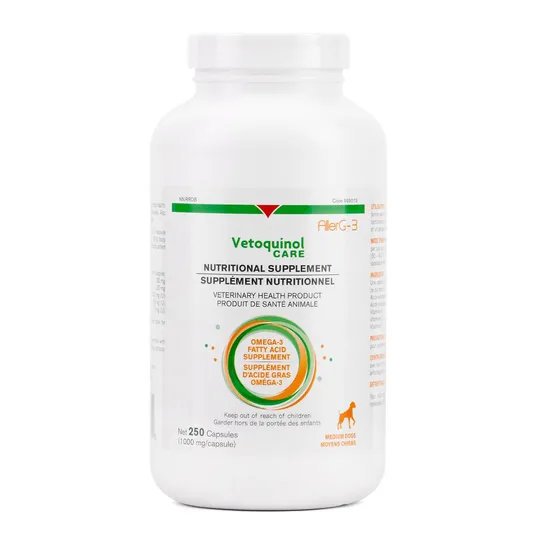 Allerg-3 Omega 3 Fatty Acid Supplement For Medium Dogs - 250's