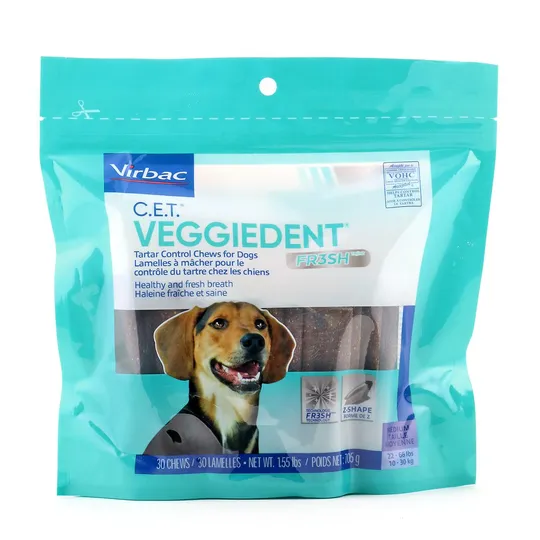 Cet Veggiedent Fr3 sh Tartar Chews Medium - 30 s