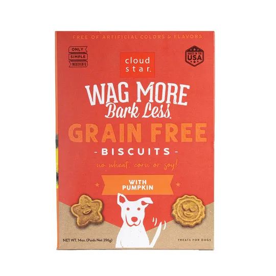 Cloud Star Oven Baked Gf Biscuits Pumpkin - 14oz / 396g
