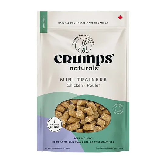 Crumps Dog Mini Trainers Semi Moist Chicken