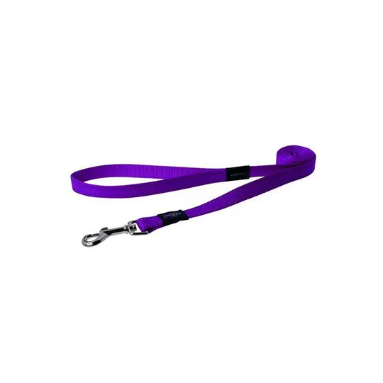 Lead Canine Rogz Utility Snake Purple - 5/8in X 6ft