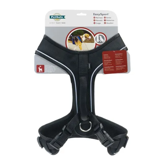 Harness Canine Easysport Petsafe Black - Medium