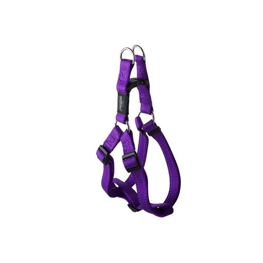Harness Canine Rogz Utility Step In Harness Nitelife Purple - Small