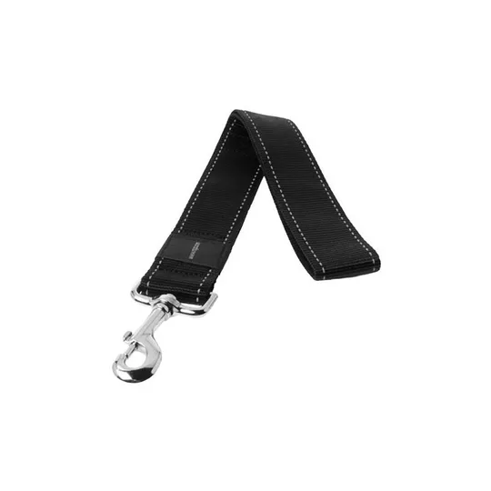 Lead Canine Rogz Utility Landing Strip Black - 1-5/8in X 1ft 5in