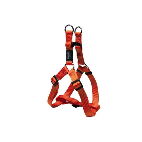Harness Canine Rogz Utility Step In Harness Snake Orange - Medium